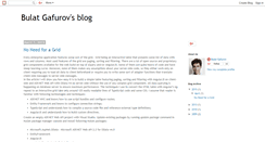 Desktop Screenshot of blog.bulatgafurov.name